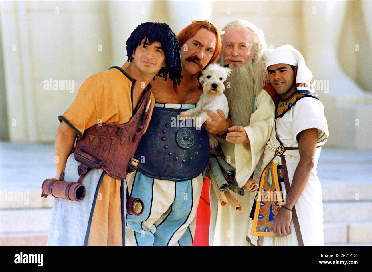 BAER,DEPARDIEU,RICH,DEBBOUZE, ASTÉRIX ET OBELIX: MISSION CLEOPATRA, 2002 Banque D'Images