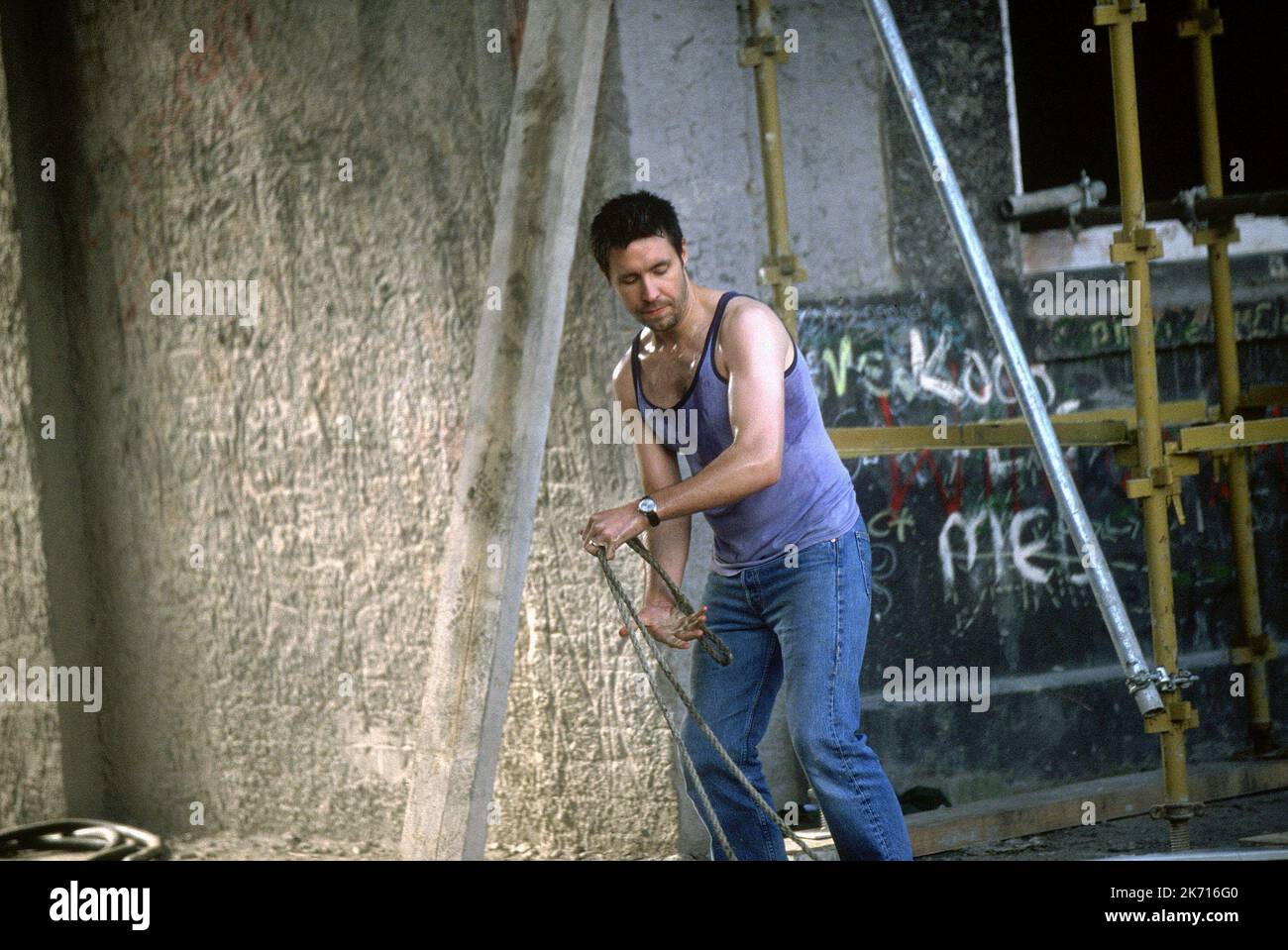 PADDY CONSIDINE, EN AMÉRIQUE, 2002 Banque D'Images