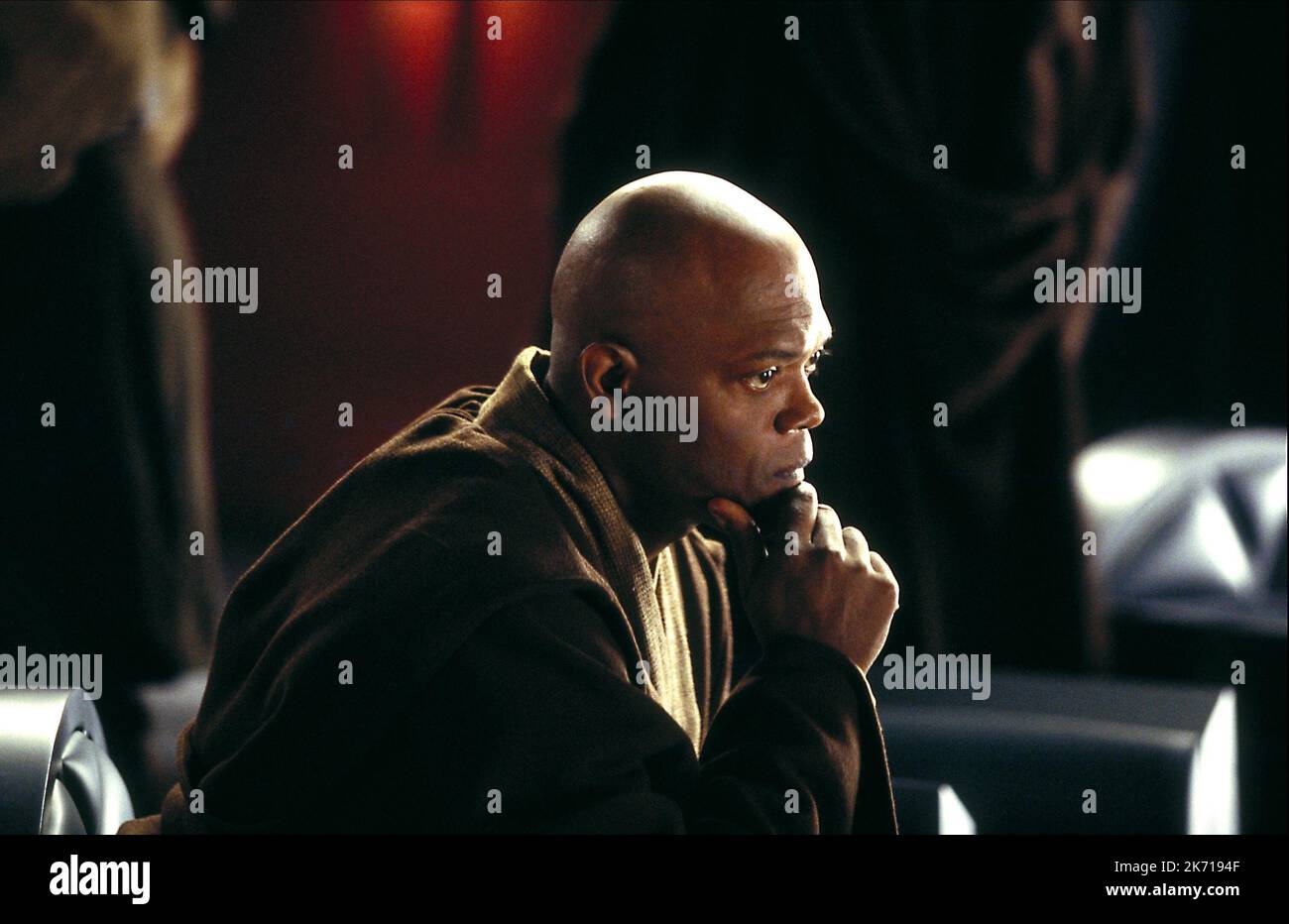 SAMUEL L. JACKSON, Star Wars : Episode II - L'ATTAQUE DES CLONES, 2002 Banque D'Images