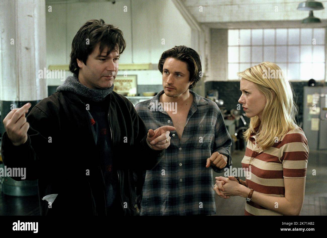 GORE VERBINSKI, MARTIN HENDERSON, Naomi Watts, L'ANNEAU, 2002 Banque D'Images