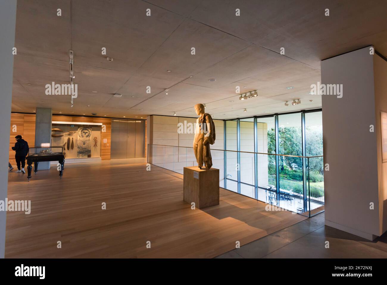 L'intérieur du musée de l'aile Chau Chak à l'Université de Sydney à Camperdown, Sydney, Australie Banque D'Images