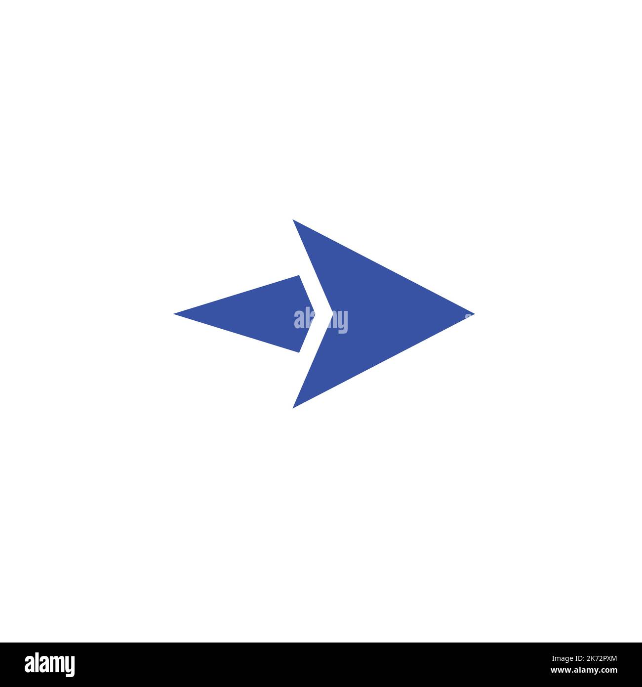 flèche recto verso ou curseur sur fond blanc. Illustration de Vecteur