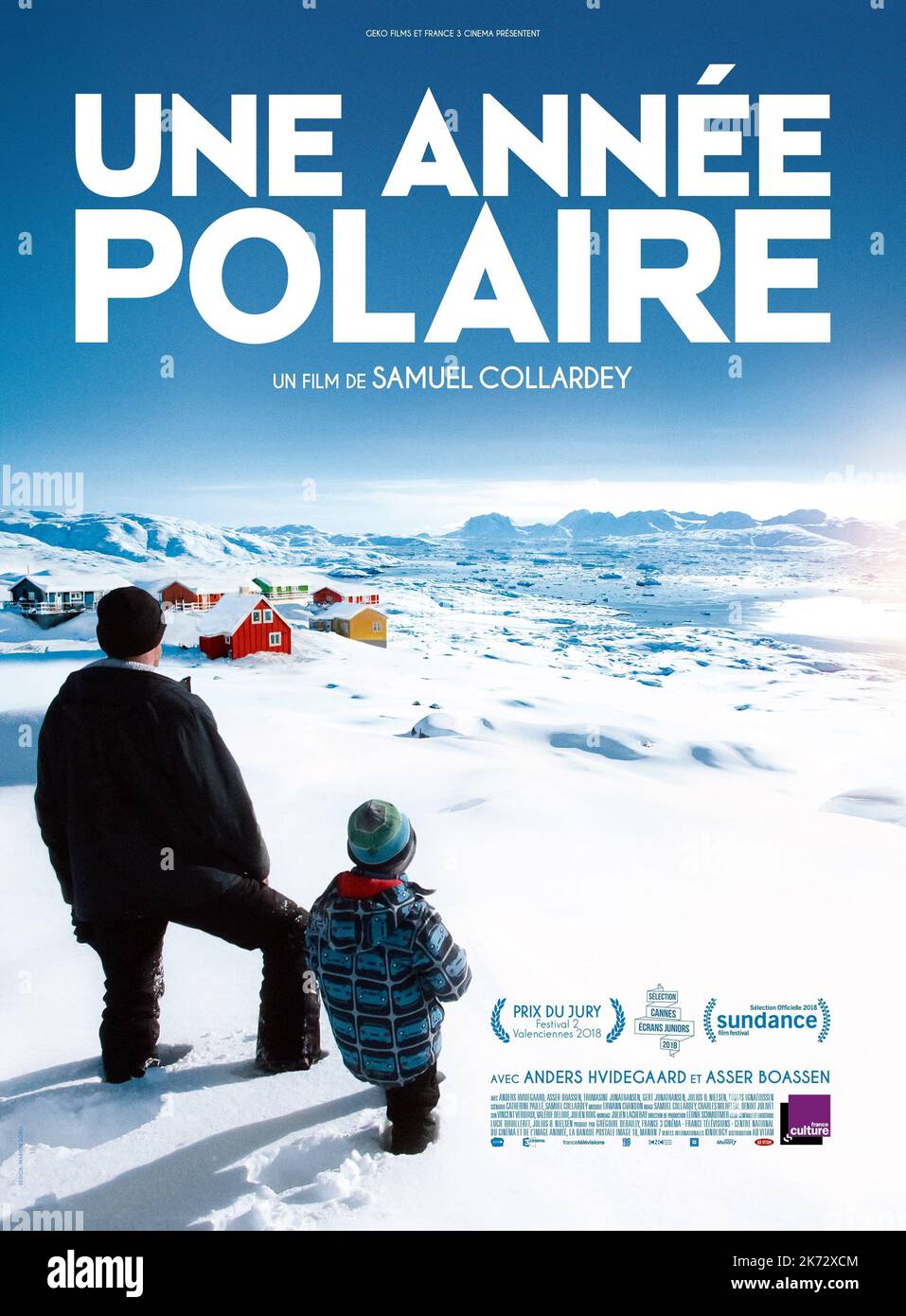 A PLAR YEAR (2018) -titre original: UNE ANNÉE POLAIRE-, réalisé par SAMUEL COLLARREY. Credit: Geko films / France 3 Cinéma / la Banque postale image 10 / Album Banque D'Images