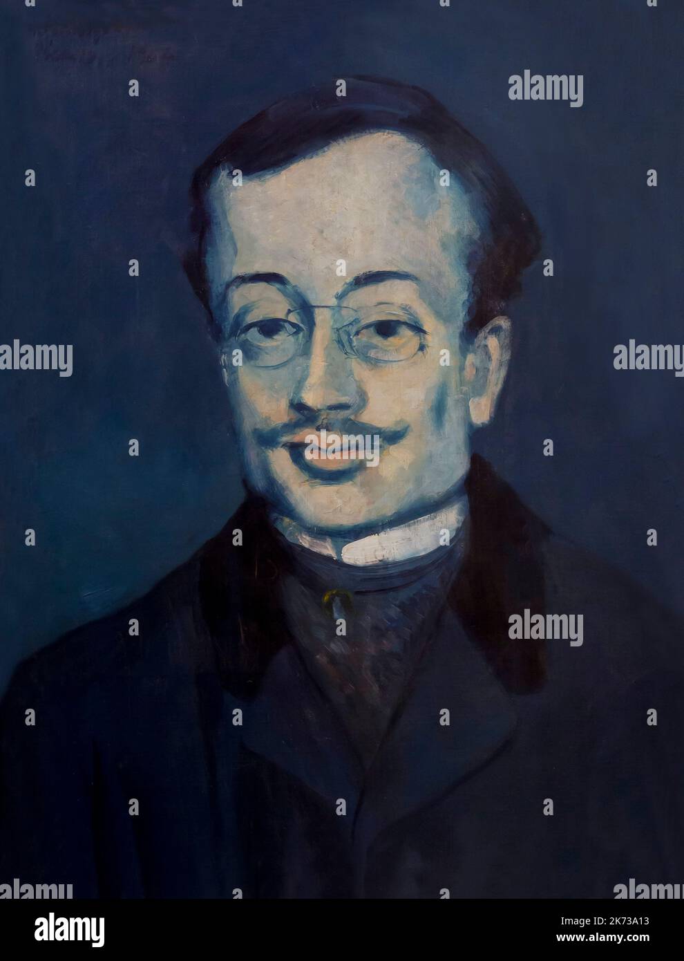 Portrait de Jaimes Sabartes, Pablo Picasso, 1904, Musée Berggruen, Berlin, Allemagne, Europe Banque D'Images