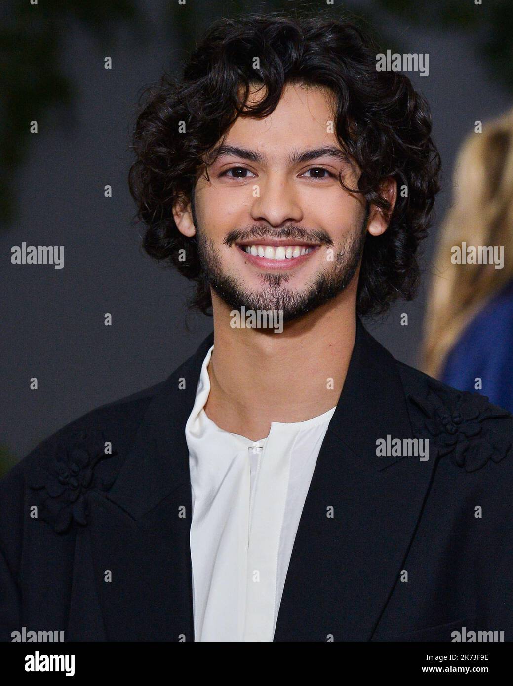 LOS ANGELES, CALIFORNIE, États-Unis - OCTOBRE 15 : XOLO Maridueña (Xolo Mariduena) arrive au Gala annuel 2nd du Musée du mouvement de l'Académie présenté par Rolex au Musée du mouvement de l'Académie des images sur 15 octobre 2022 à Los Angeles, Californie, États-Unis. (Photo par image Press Agency) Banque D'Images