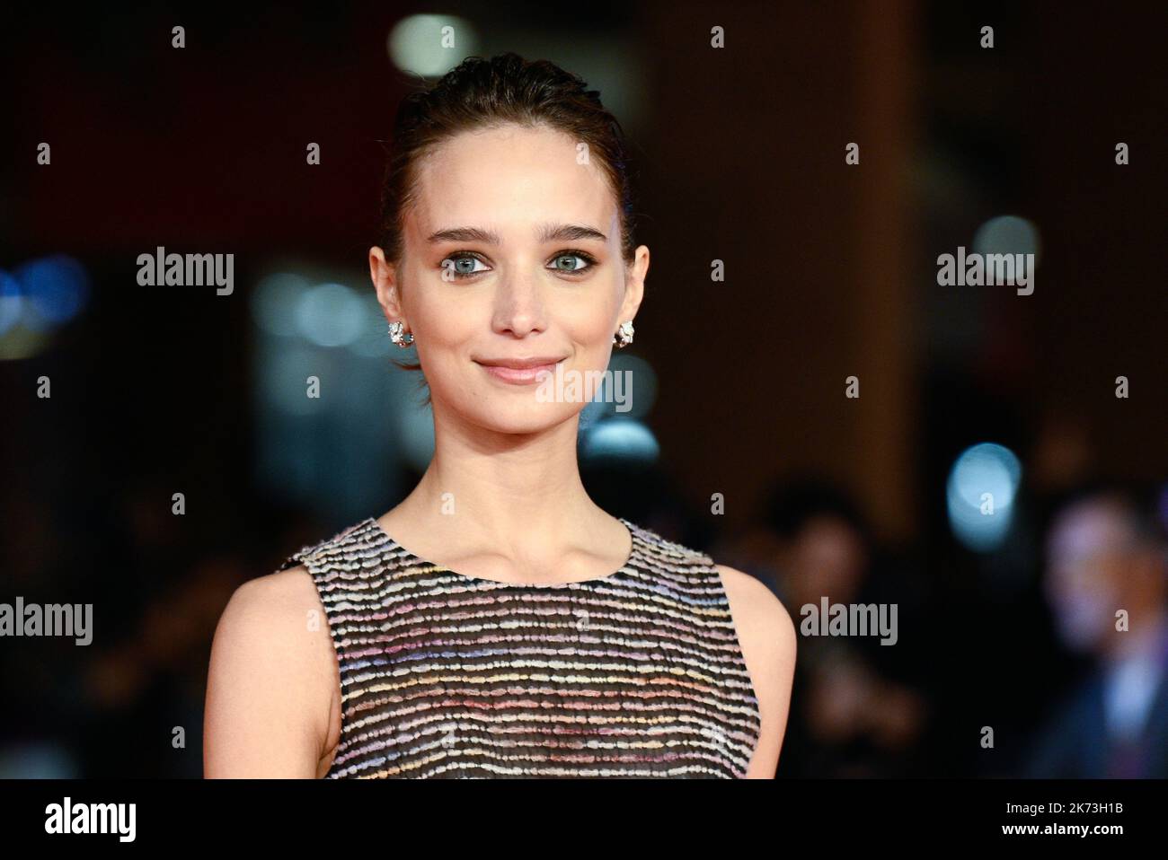 ROME, ITALIE - OCTOBRE 15 : Denise Tantucci assiste au tapis rouge de