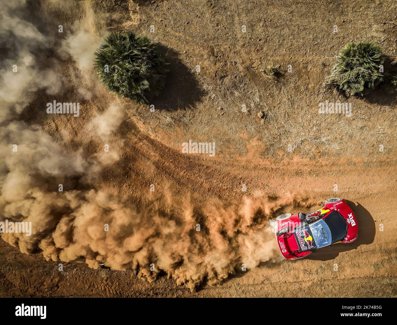 17 octobre 2022, Rome, Espagne: 201 LOEB Sebastien (fra), LURQUIN Fabian  (bel), Bahreïn RAID Xtreme, ProDrive Hunter, FIA W2RC, Auto, action pendant  le Test privé du Rallye d'Andalousie 2022, 4th tour du