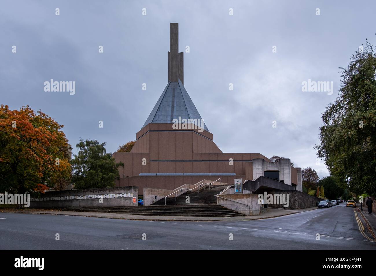 Cathédrale de Clifton. Cathédrale catholique de style moderniste avec Renaissance. Clifton, Bristol, Royaume-Uni Banque D'Images