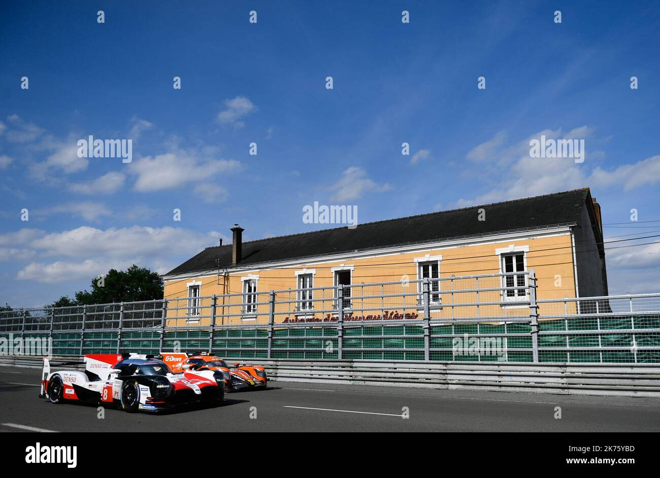 Lors de la qualification 2nd de la course des 24 heures du Mans en France sur 14 juin 2018. Banque D'Images