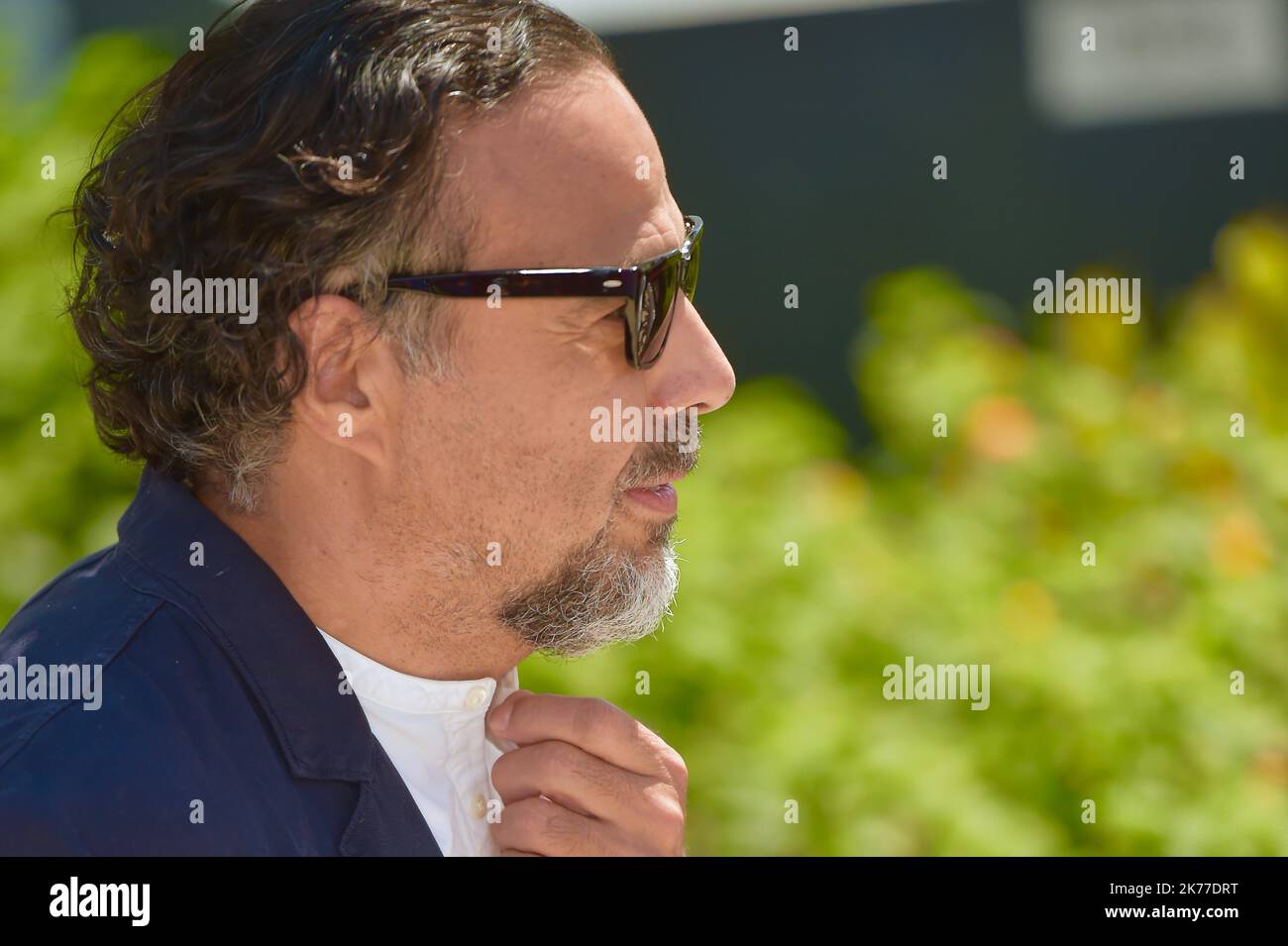 Alejandro Gonzalez Inarritu, président du jury principal, assiste à la séance photo du jury lors du Festival annuel du film de Cannes 72nd sur 14 mai 2019, à Cannes, en France. Banque D'Images