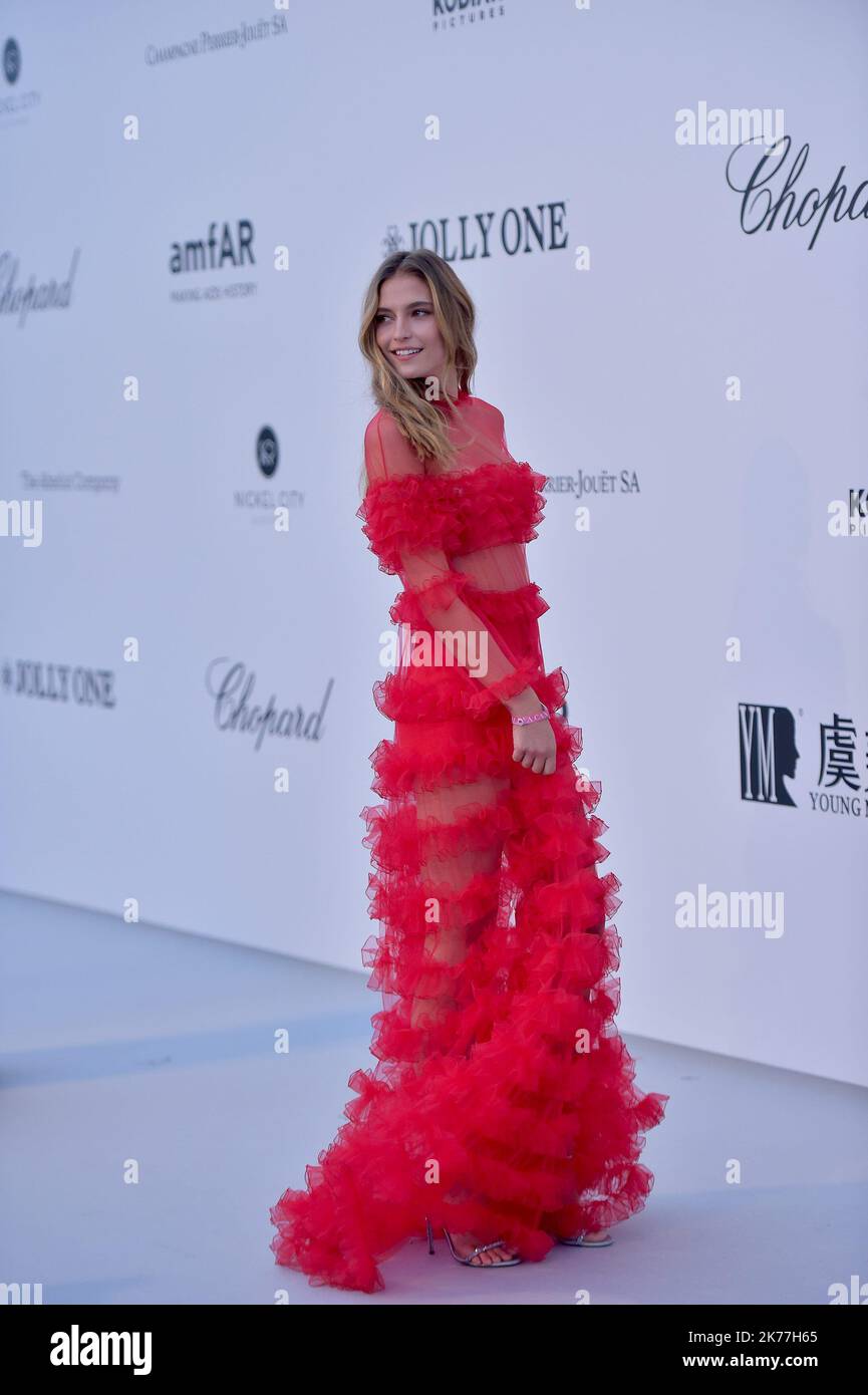 Fernanda Liz participe au gala de Cannes 2019 à l'hôtel du Cap-Eden-Roc on 23 mai 2019 à Cap d'Antibes, France. Banque D'Images