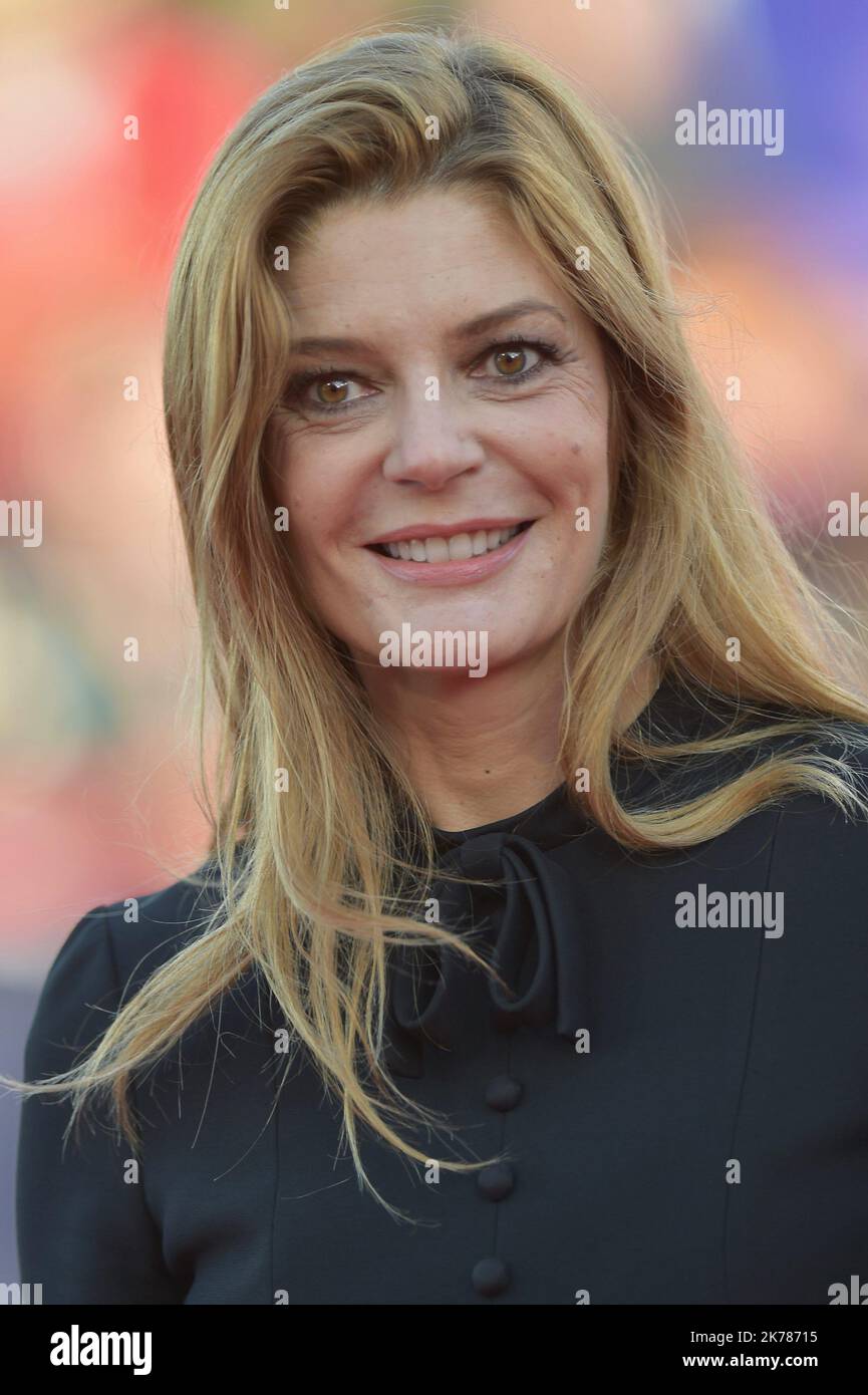 L'actrice Chiara Mastroianni assiste à la première en attente de la première Barbares lors du Festival du film américain de Deauville sur 08 septembre 2018 45th à Deauville, France. Banque D'Images