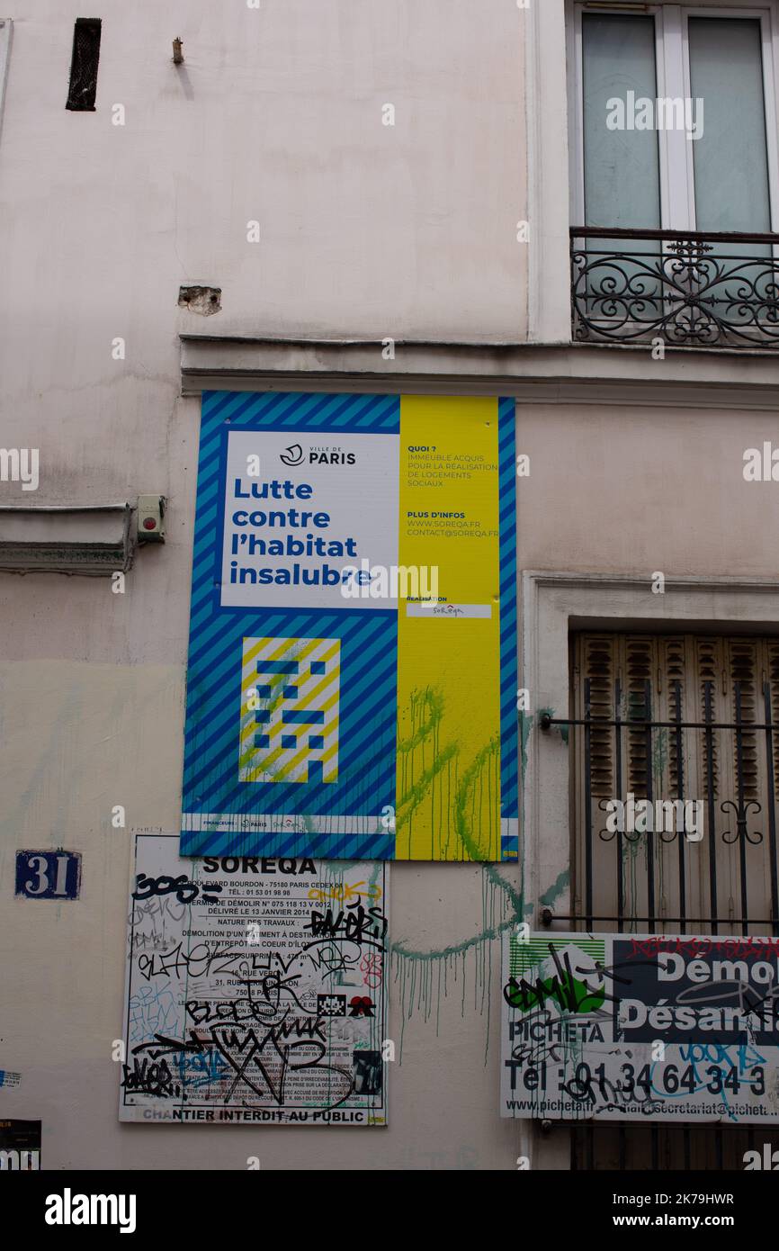 Paris, France, du 8th 2020 au 3 mai avant la fin de la détention liée au covid19 Banque D'Images