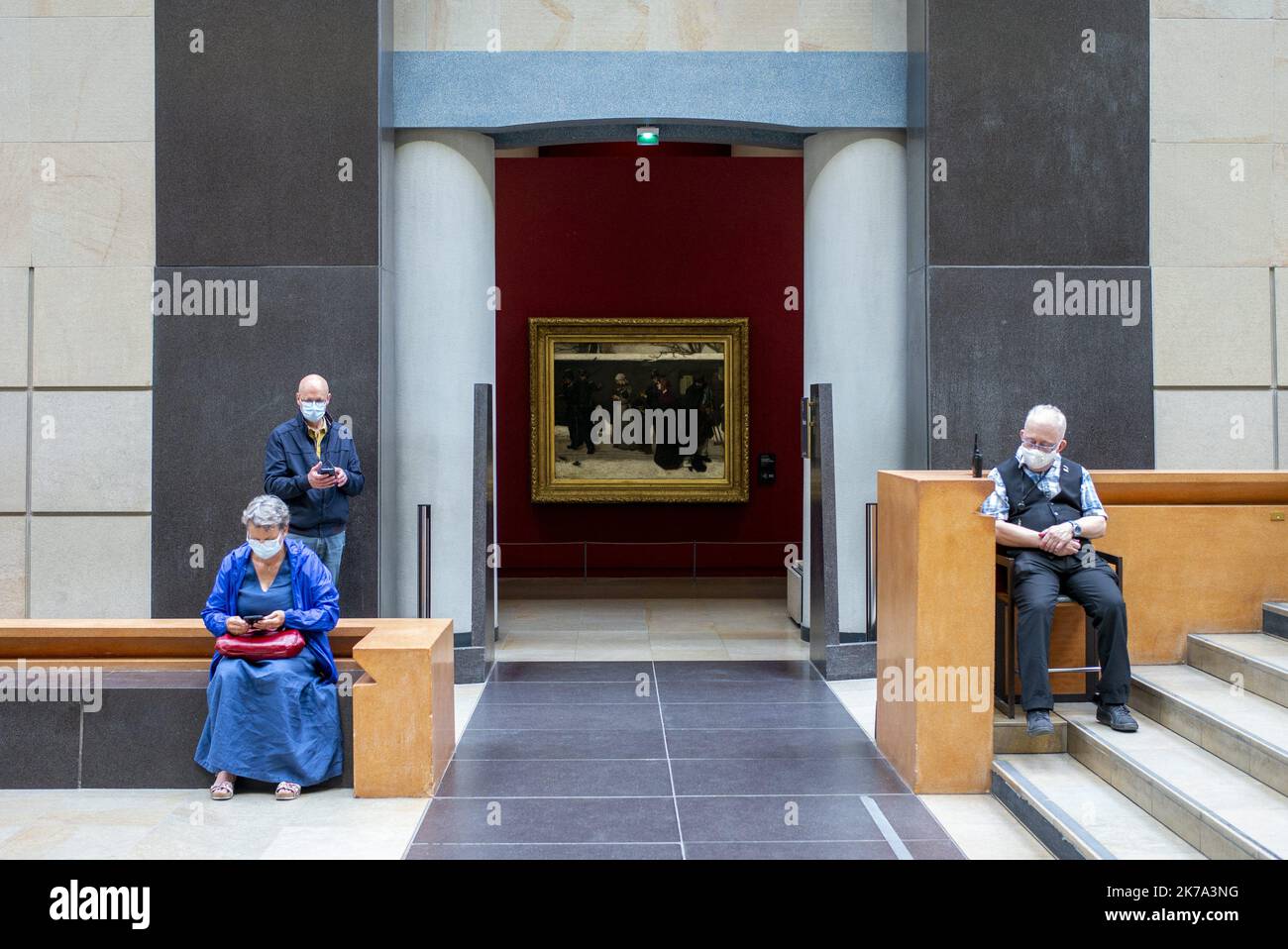 Réouverture du Musée d'Orsay après la crise de Covid 19 juin 27 2020 Banque D'Images