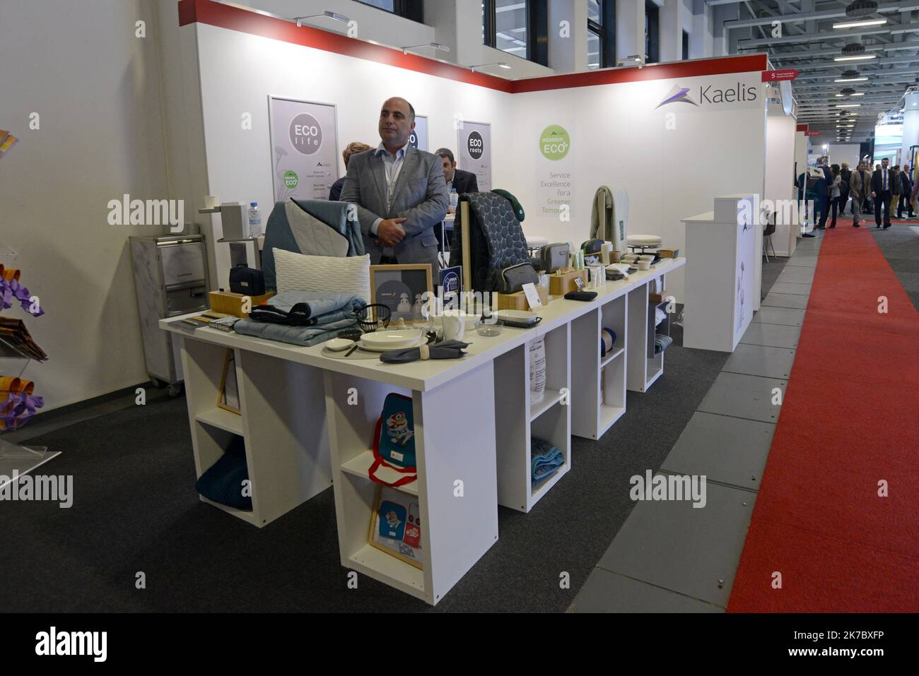 Matériel de restauration et de restauration ferroviaire de Kaelis exposé à Innotrans International transport expo, Berlin, septembre 2022 Banque D'Images