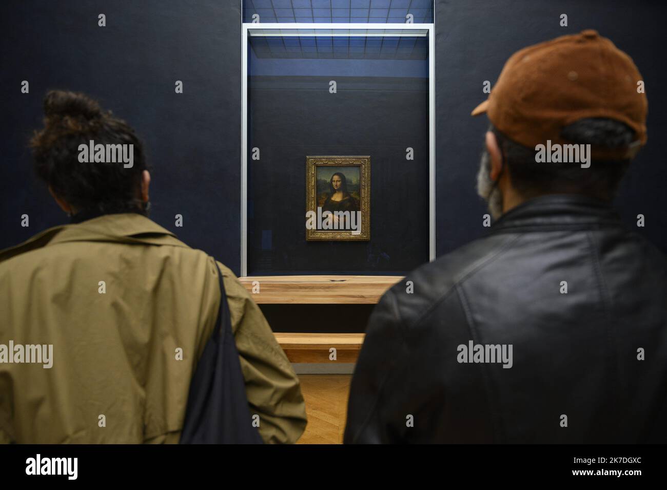 ©Julien Mattia / le Pictorium/MAXPPP - Julien Mattia / le Pictorium - 19/5/2021 - France / Ile-de-France / Paris - 1er jour de retour du musée du Louvre aux visiteurs, suite aux annonces du Gouvernement concertant le définement progressif, a Paris le 19 Mai 2021. / 19/5/2021 - France / Ile-de-France (région) / Paris - 1st jour de réouverture du musée du Louvre aux visiteurs, suite aux annonces du gouvernement concernant le déconditionnement progressif, à Paris sur 19 mai 2021. Banque D'Images