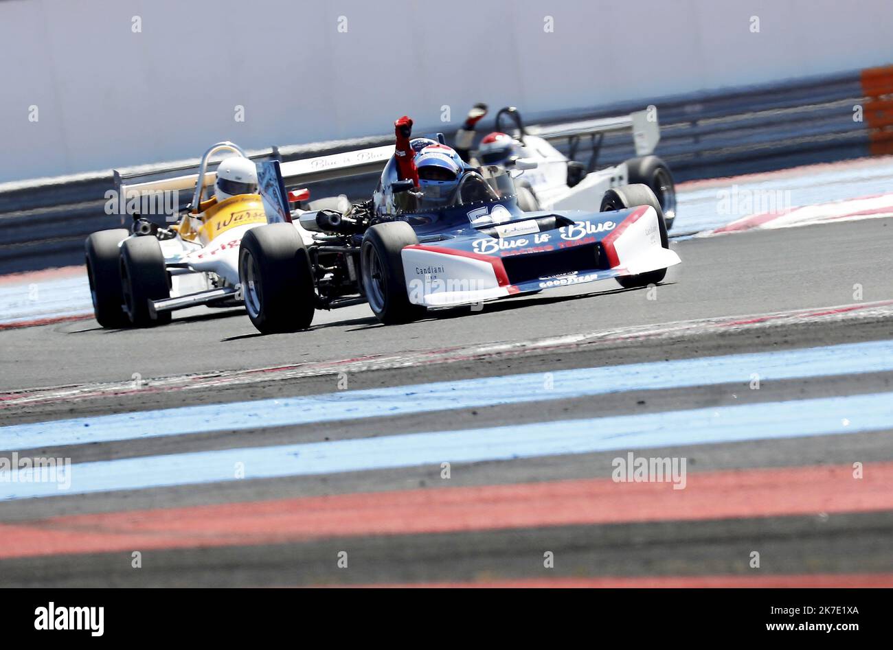 ©PHOTOPQR/NICE MATIN/Frank Muller ; le castellet ; 13/06/2021 ; Grand prix de france historique 2021 circuit paul ricard F3 N°59 - FRANCE LE CASTELLET DU 11 AU 13 JUIN 2021 LE GRAND PRIX HISTORIQUE FRANÇAIS ARRIVE SUR LE CIRCUIT PAUL RICARD Banque D'Images