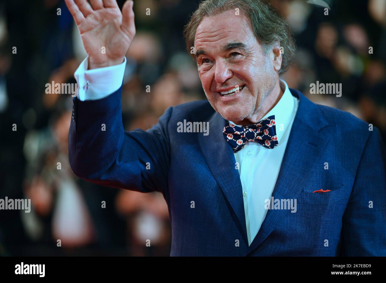 ©FRANCK CASTEL/MAXPPP - le Festival annuel du film de Cannes 74th, festival de cannes 2021. oliver Stone le Festival international du film de Cannes 74th, en France. Banque D'Images