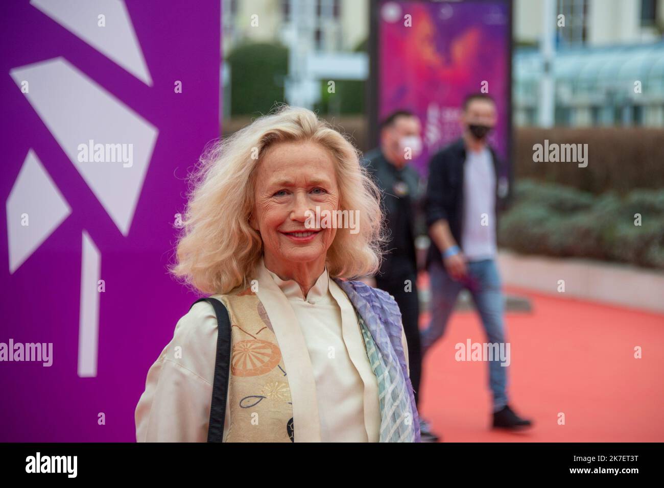 ©PHOTOPQR/Ouest FRANCE/Daniel FOURAY ; Deauville . 14 . ; 10/09/2021 ; 47E Festival du cinéma américain de Deauville . Brigitte Fossey . Comédienne . Photo Daniel Fouray . - 2021/09/10. Festival américain du film de Deauville. Banque D'Images