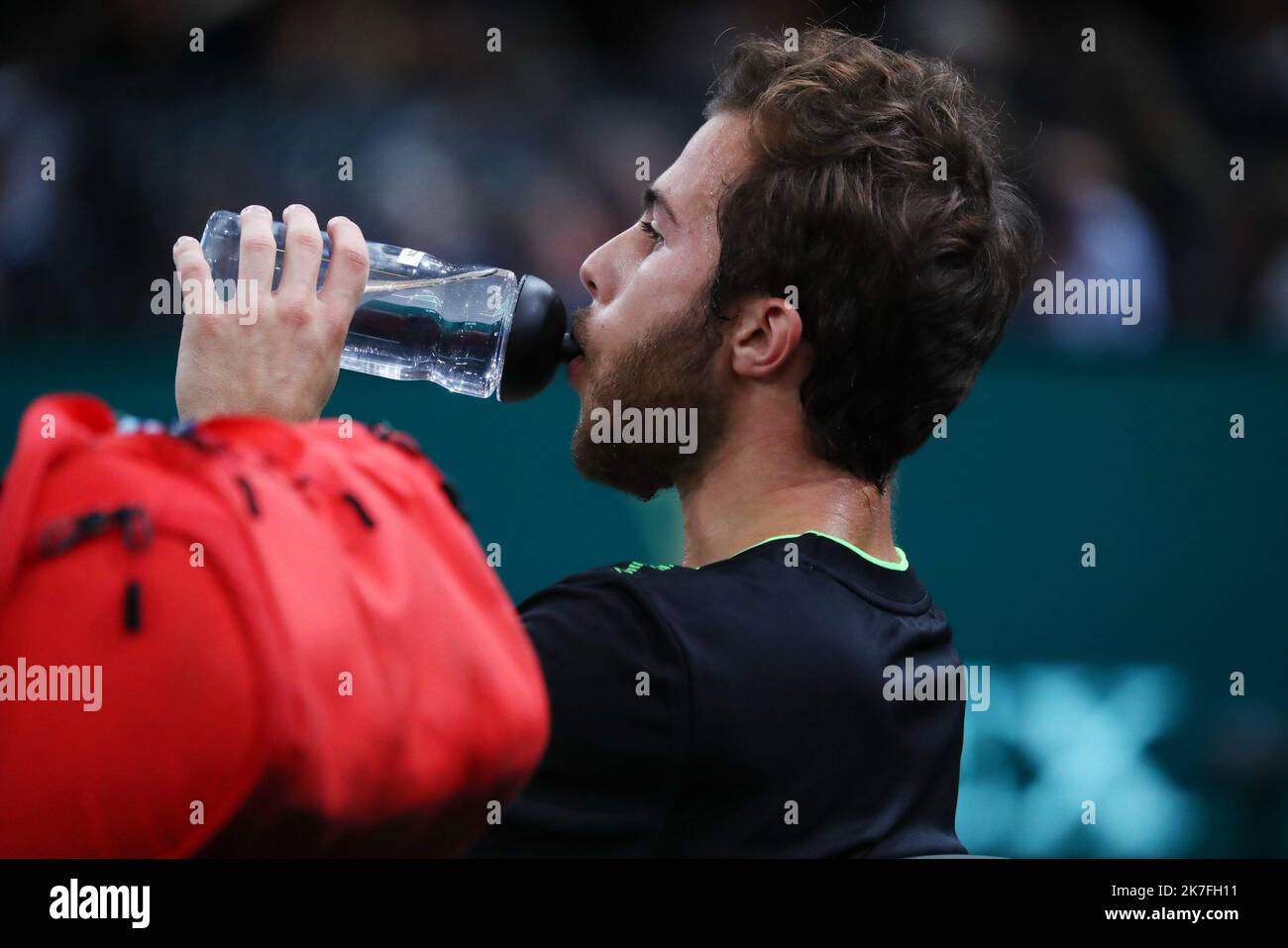 Thierry Larret/Maxppp. Tennis. Rolex Paris Masters. Accorhotels Arena, Paris (75), le 5 novembre 2021. Quart de finale Banque D'Images