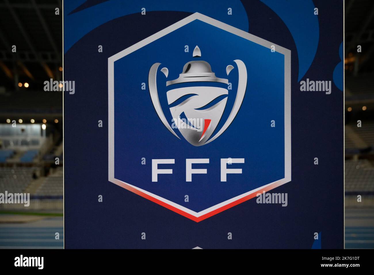 ©Julien Mattia / le Pictorium / MAXPPP - Julien Mattia / le Pictorium - 17/12/2021 - France / Ile-de-France / Paris - Paris FC / Olympique Lyonnais / coupe de France, 32E de finale de la coupe de France, au Stade Charlety, entre le Paris FC et l'Olympique Lyonnais, le 17 décembre 2021. / 17/12/2021 - France / Ile-de-France (région) / Paris - Paris FC / Olympique Lyonnais / coupe de France, 32nd final du coupé de France, au Stade Charlety, entre Paris FC et Olympique Lyonnais, 17 décembre 2021. Banque D'Images