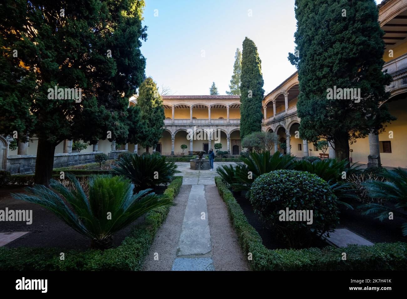 SIMON DAVAL / MAXPPP - photo d'illustration, région d'Estrémadure, Espagne, fevrier 2022 - Monastère de Yuste, résidence derniere de Charles Quin - ESPAGNE 2022 Banque D'Images