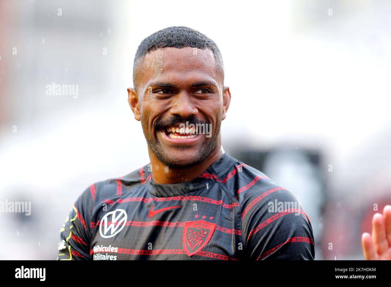 ©PHOTOPQR/NICE MATIN/VALERIE LE PARC ; TOULON ; 08/05/2022 ; RUGBY JOIE FIN DE MATCH RCT LONDRES JIUTA WAINIQOLO Banque D'Images