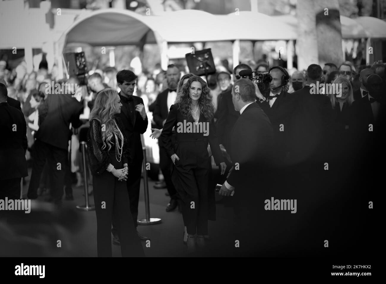 ©franck castel/MAXPPP - 20220005 Armageddon Time tapis rouge le Festival annuel du film de Cannes 75th. Julia Roberts CANNES, FRANCE MAI 19 Banque D'Images