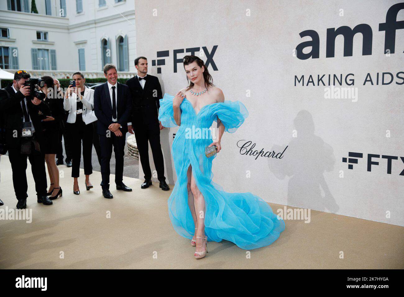 ©PHOTOPQR/NICE MATIN/Sébastien Botella ; Antibes ; 26/05/2022 ; Gala de l‚ÄôAmfAR, Hotel du Cap Eden Roc, Antibes, le 26 mai 2022 Banque D'Images