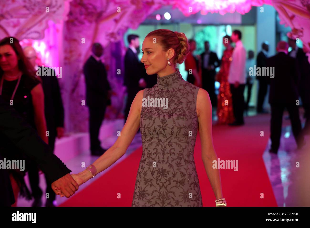 ©PHOTOPQR/NICE MATIN/Jean François Ottonello ; Monaco ; 08/07/2022 ; Bal de la rose 2022 - les anees 20 le retour - Béatrice Borromeo la Rose ball à Monaco sur 8 juillet 2022 Banque D'Images