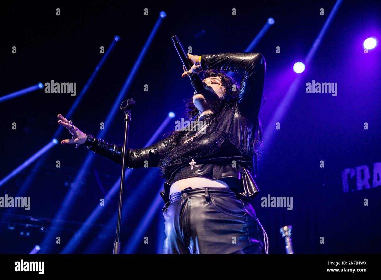 ©Simon Becker / le Pictorium/MAXPPP - Montreux 12/07/2022 Simon Becker / le Pictorium - 12/7/2022 - Suisse / Lac Léman / Montreux - le groupe britannique Crawlers en concert au Montreux Jazz Festival le 12 juillet 2022. / 12/7/2022 - Suisse / Lac Léman / Montreux - le groupe britannique Crawlers se produit en direct au Montreux Jazz Festival le 12 juillet 2022 Banque D'Images