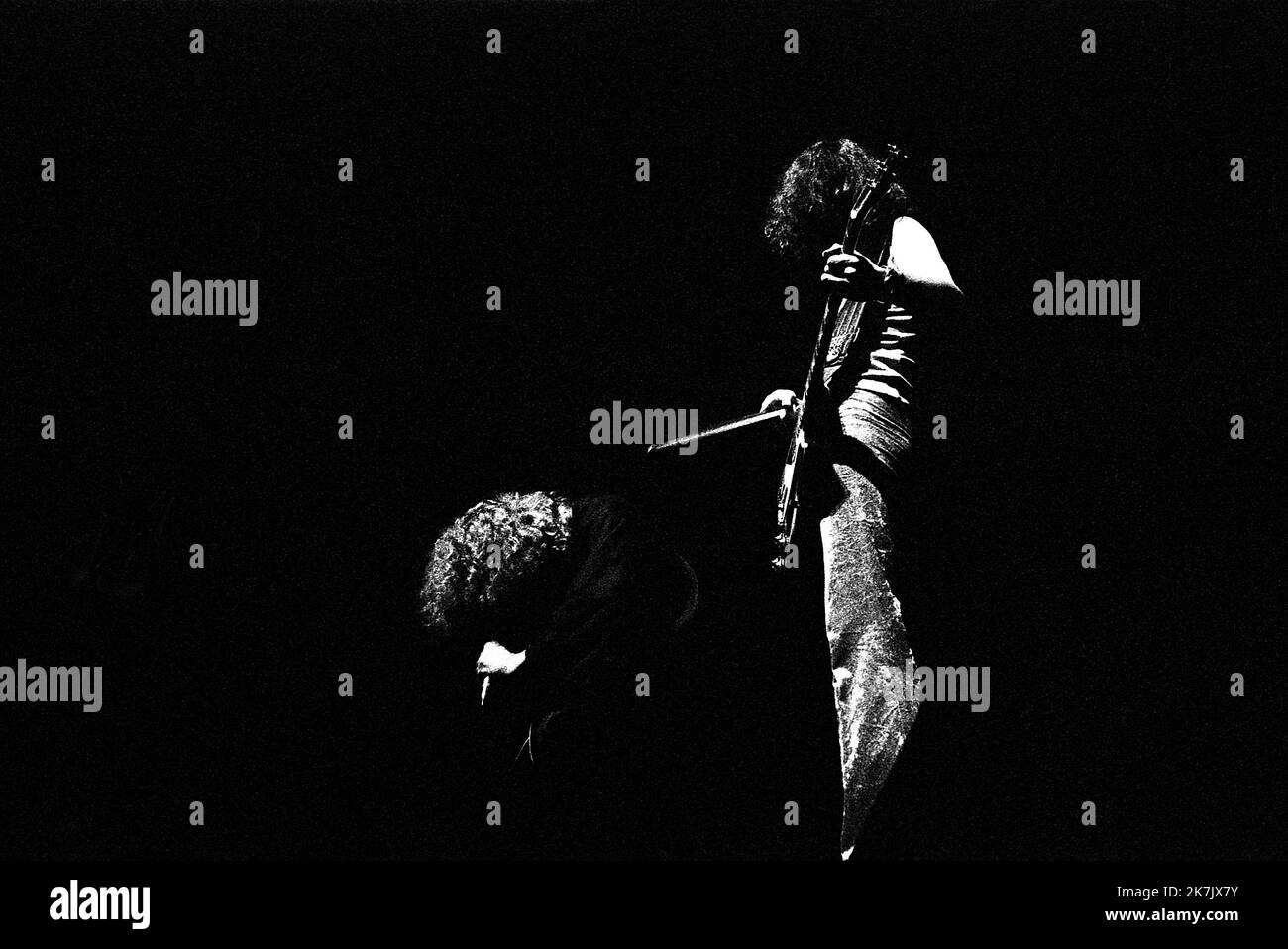 ©Philippe gras / le Pictorium / MAXPPP - Paris 10/10/1969 Philippe gras / le Pictorium - 10/10/1969 - France / Ile-de-France / Paris - Jimmy page, LED Zeppelin, concert a Olympia, 1969 / 10/10/1969 - France / Ile-de-France (région) / Paris - Jimmy page, LED Zeppelin, concert à Olympia, 1969 Banque D'Images