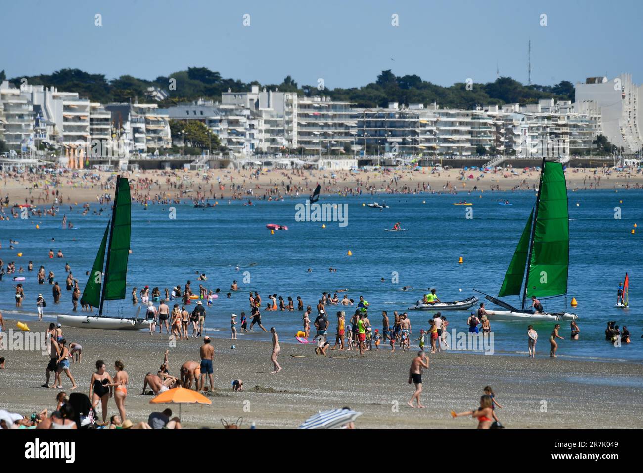 ©PHOTOPQR/OUEST FRANCE/Franck Dubray ; la Baule ; 05/08/2022 ; les