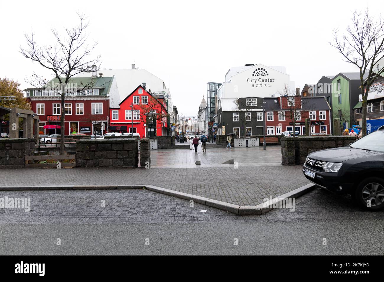 Reykjavik, Islande Banque D'Images