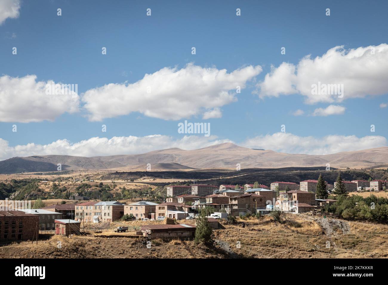 ©Chris Huby / le Pictorium / MAXPPP - Jermuk 25/09/2022 Chris Huby / le Pictorium - 25/9/2022 - romie / Vayots Dzor / Jermuk - Armenie / vue sur la ville de Djermuk, connue pour ses eaux thermâles. / 25/9/2022 - Arménie / Vayots Dzor / Jermuk - Arménie / vue sur la ville de Djermuk, connue pour ses eaux thermales. Banque D'Images