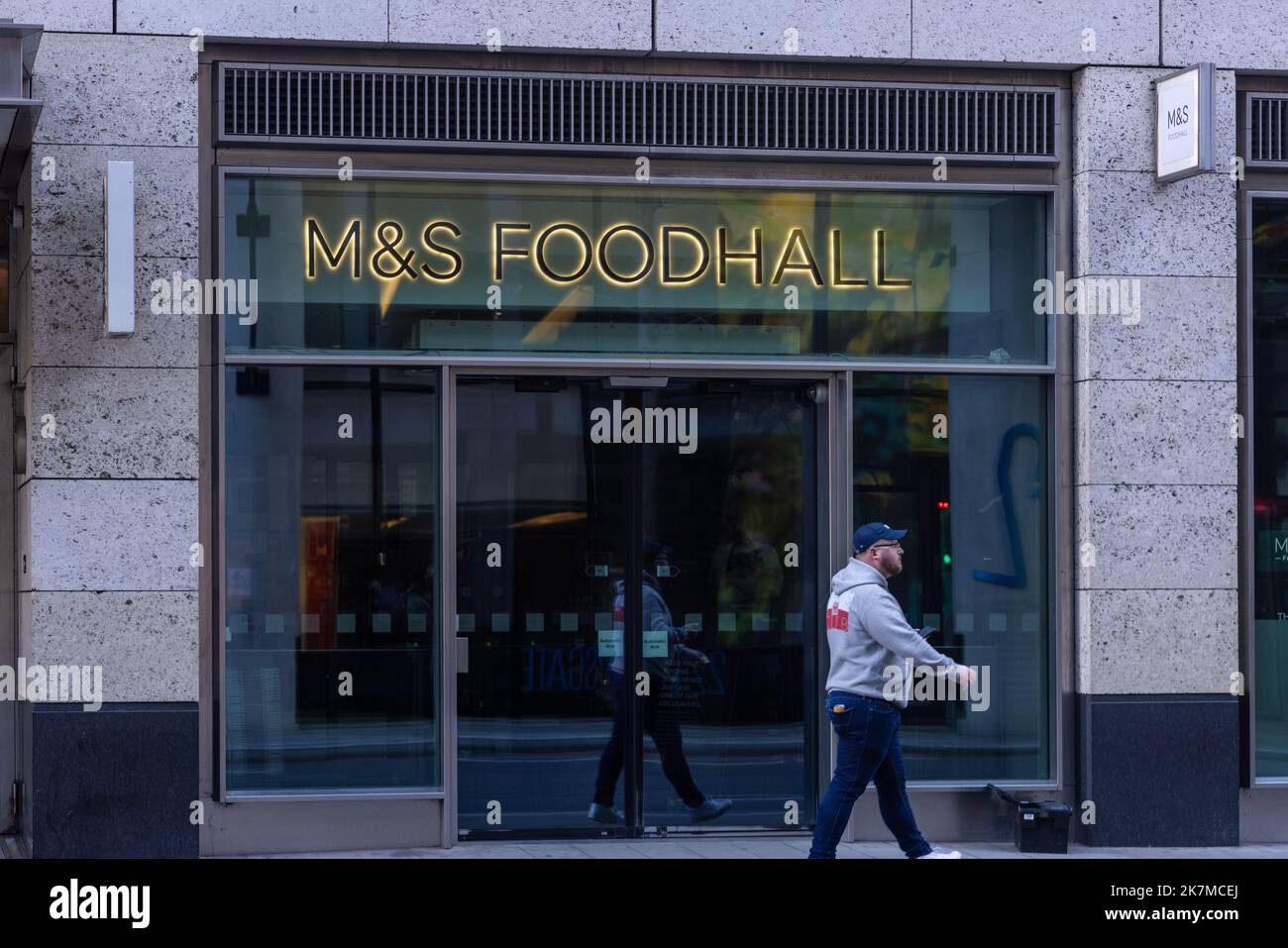 London Brick Lane et la City de Londres Banque D'Images