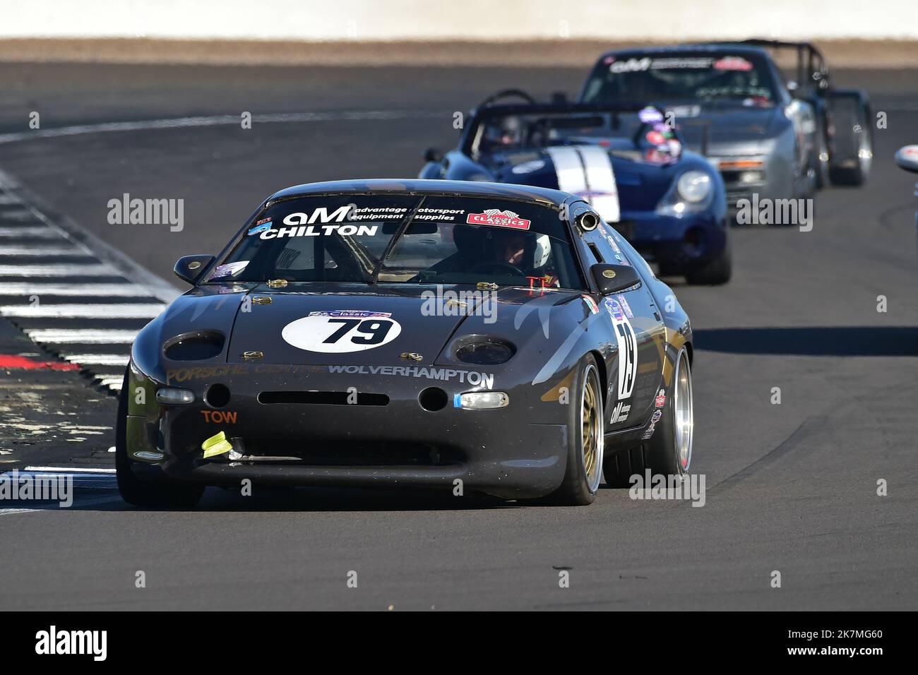 Mark Chilton, Porsche 928 S4, Advantage Motorsport future Classics, une course de quarante minutes avec l'option d'un deuxième pilote ou d'une équipe de deux voitures, mais avec Banque D'Images