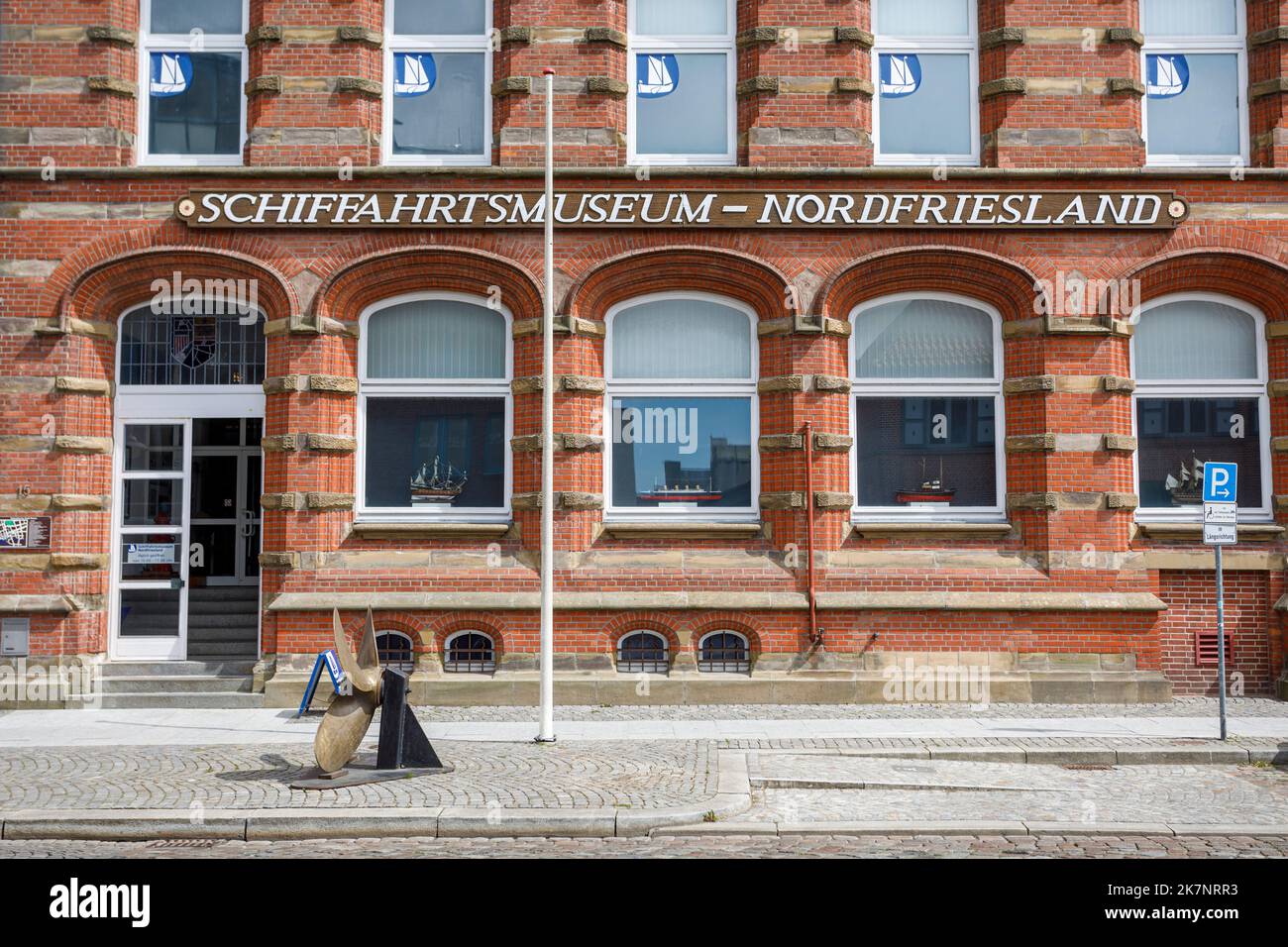 Musée maritime de la Frise du Nord à Husum Banque D'Images