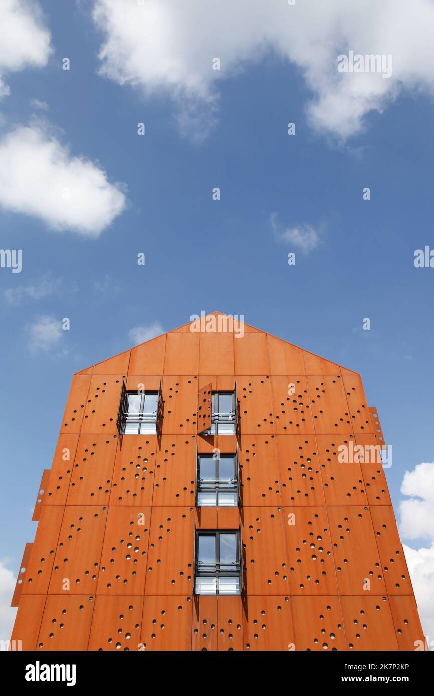 Maison des artistes interprètes ou exécutants à Silkeborg, Danemark Banque D'Images