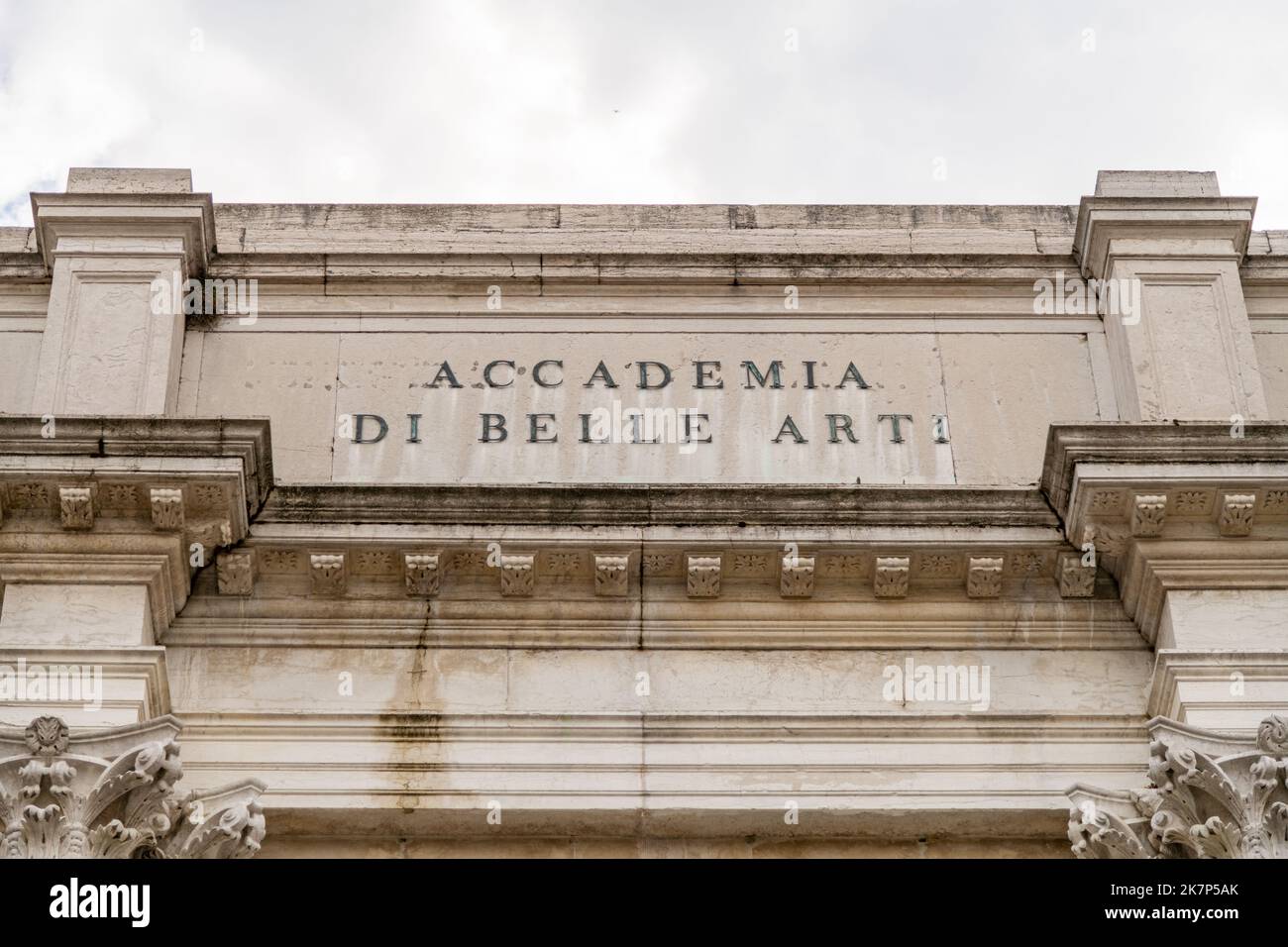 L'entrée à la galerie d'art de la Galerie dell'Accademia à Venise, Italie Banque D'Images