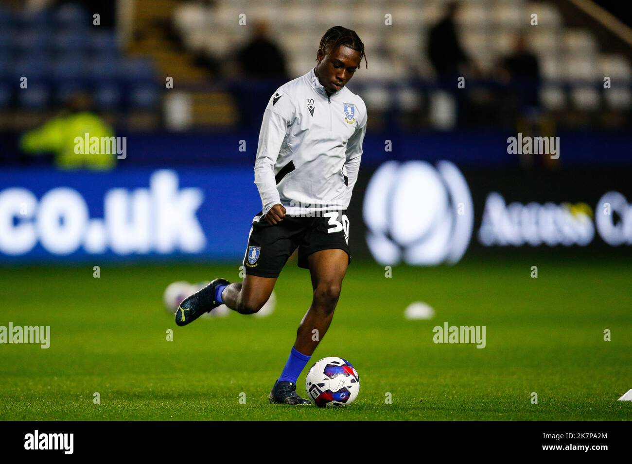 Sean Fusire 30 de Sheffield mercredi pendant le match de Trophée Papa