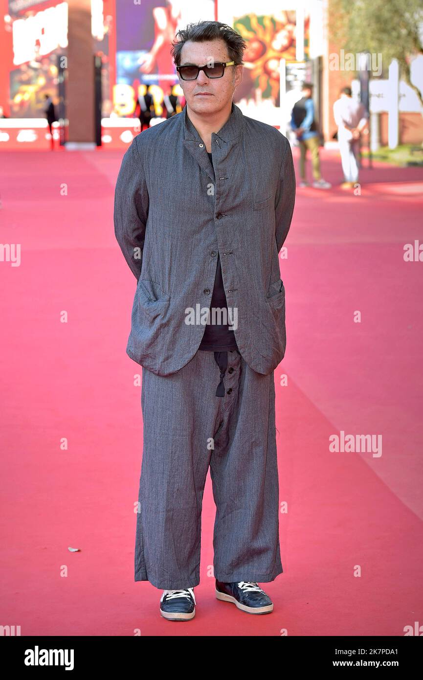 Rome, Italie. 18th octobre 2022. ROME, ITALIE - 18 OCTOBRE : Joe Wright assiste au tapis rouge pour les « souverains d'amour » à Alice Nella Città lors du Festival du film de Rome 17th à l'Auditorium della Conciliazione on 18 octobre 2022 à Rome, Italie. Credit: dpa/Alay Live News Banque D'Images