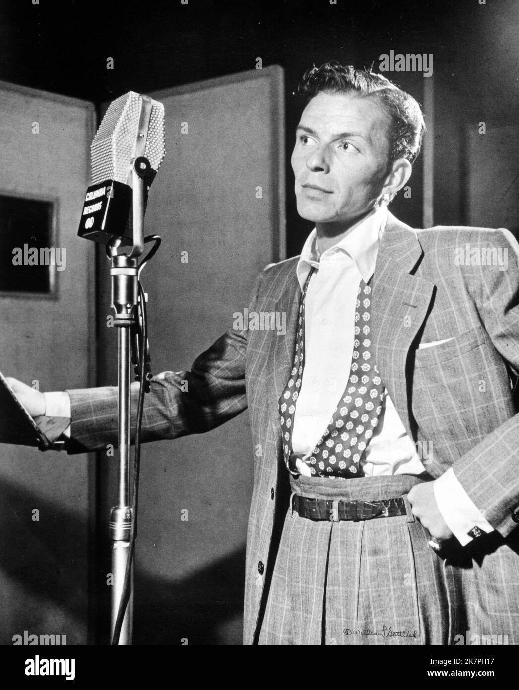 Frank Sinatra, Francis Albert Sinatra, Frank Sinatra (1915 – 1998) chanteur et acteur américain. Banque D'Images