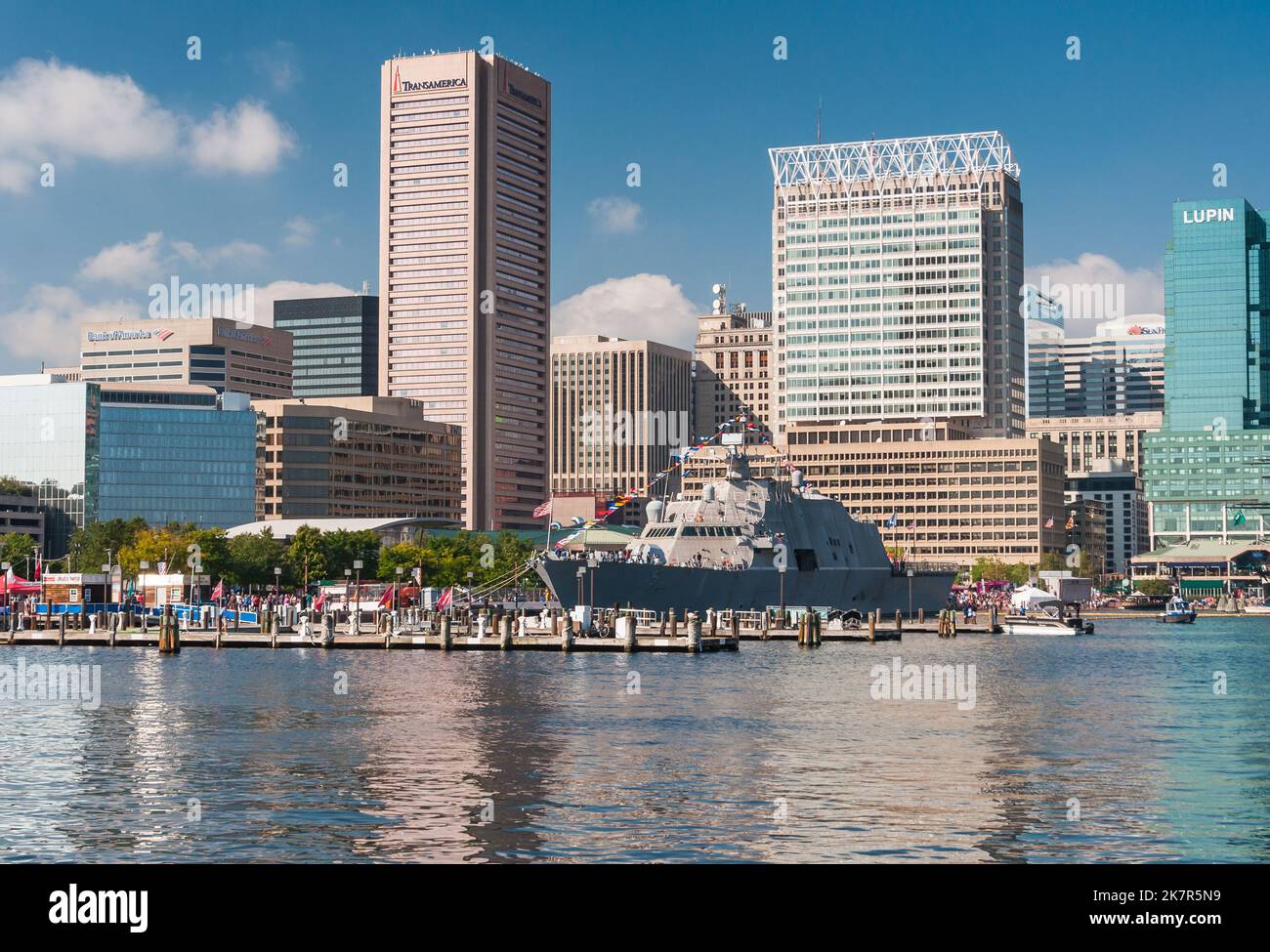 Baltimores Fleet week, Inner Harbour, Maryland, États-Unis, Baltimore, Maryland Banque D'Images