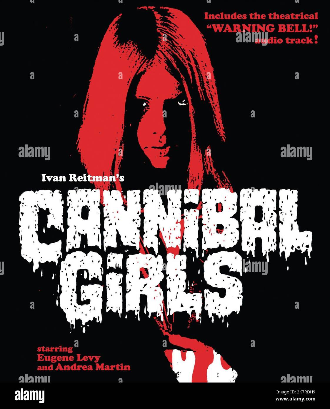 Affiche de film Cannibal Girls (1972) réalisateur : Ivan Reitman 08 juin 1973 **AVERTISSEMENT** cette photographie est destinée à un usage éditorial uniquement et est protégée par les droits d'auteur de NUCLEUS films et/ou du photographe désigné par le film ou la société de production et ne peut être reproduite que par des publications en liaison avec la promotion du film ci-dessus. Un crédit obligatoire pour NUCLEUS films est requis. Le photographe doit également être crédité lorsqu'il est connu. Aucune utilisation commerciale ne peut être accordée sans autorisation écrite de The film Company. Banque D'Images