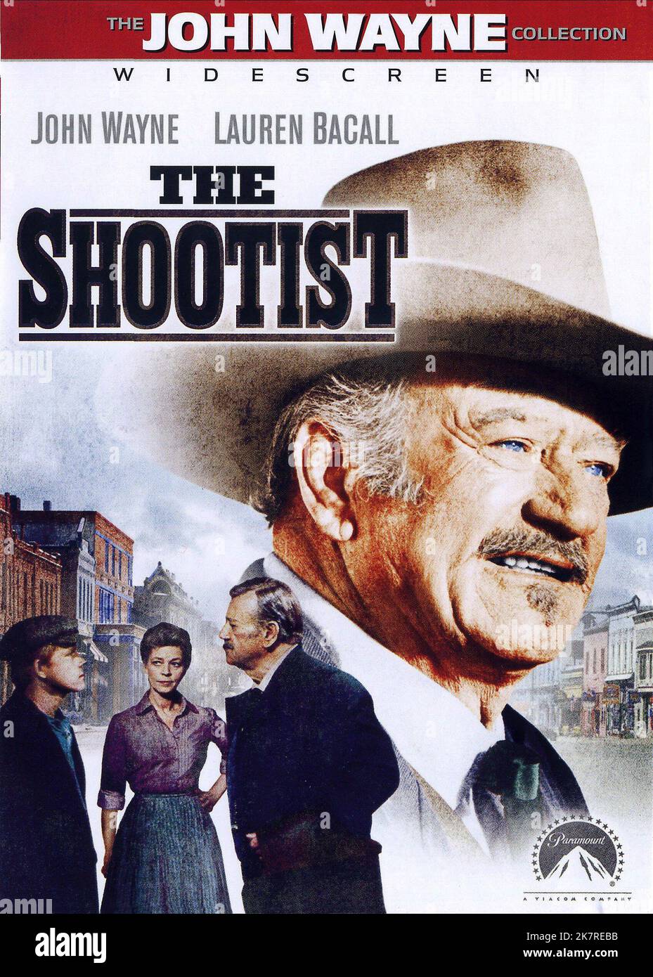 John Wayne Poster film: The Shootist (1974) personnages: J. B.Books alias John Bernard Books Directeur: Don Siegel 11 août 1976 **AVERTISSEMENT** cette photographie est destinée à un usage éditorial exclusif et est le droit d'auteur de PARAMOUNT et/ou du photographe assigné par la Société de film ou de production et ne peut être reproduite que par des publications en conjonction avec la promotion du film ci-dessus. Un crédit obligatoire pour PARAMOUNT est requis. Le photographe doit également être crédité lorsqu'il est connu. Aucune utilisation commerciale ne peut être accordée sans l'autorisation écrite de la Société du film. Banque D'Images