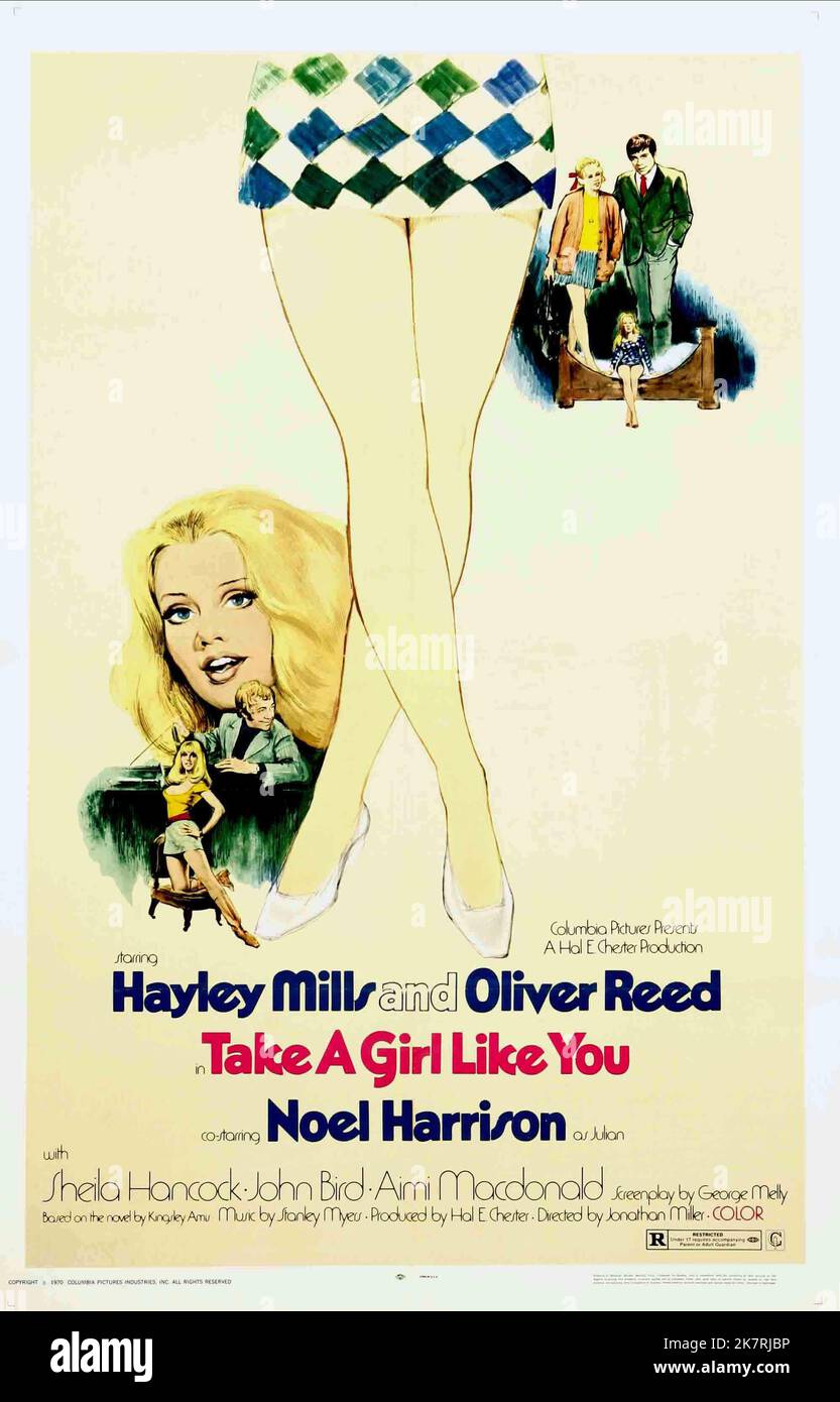 Film Poster film: Take A Girl Like You (1970) Directeur: Jonathan Miller 16 décembre 1970 **AVERTISSEMENT** cette photographie est à usage éditorial exclusif et est le droit d'auteur de COLUMBIA PICTURES et/ou le photographe assigné par la Société de film ou de production et ne peut être reproduite que par des publications dans le cadre de la promotion du film ci-dessus. Un crédit obligatoire pour LES PHOTOS DE COLUMBIA est requis. Le photographe doit également être crédité lorsqu'il est connu. Aucune utilisation commerciale ne peut être accordée sans l'autorisation écrite de la Société du film. Banque D'Images