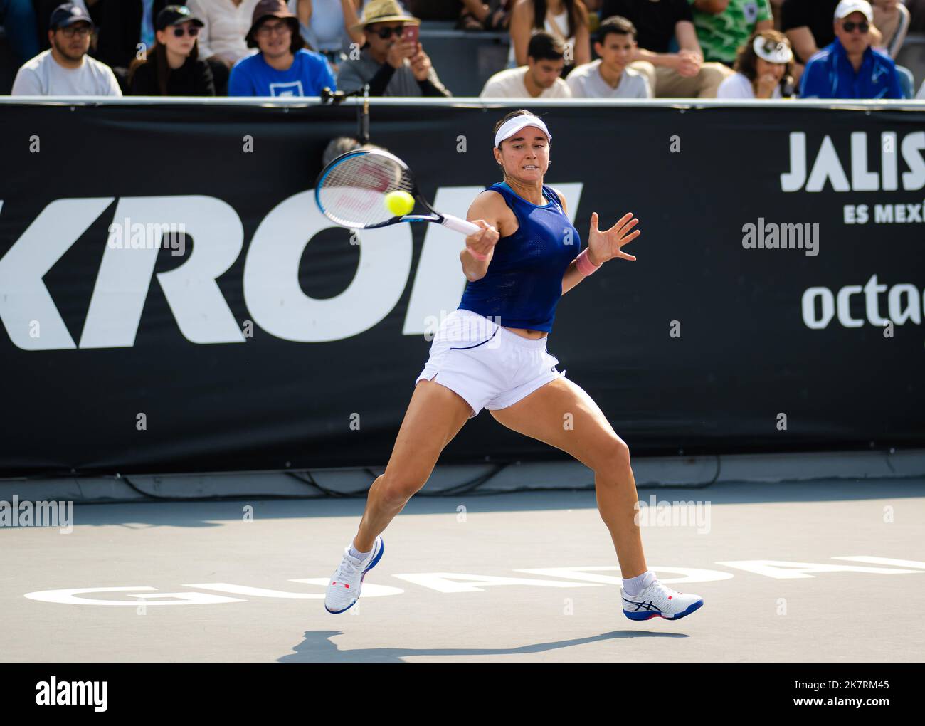 Caroline Dolehide des ÉtatsUnis pendant la phase finale des