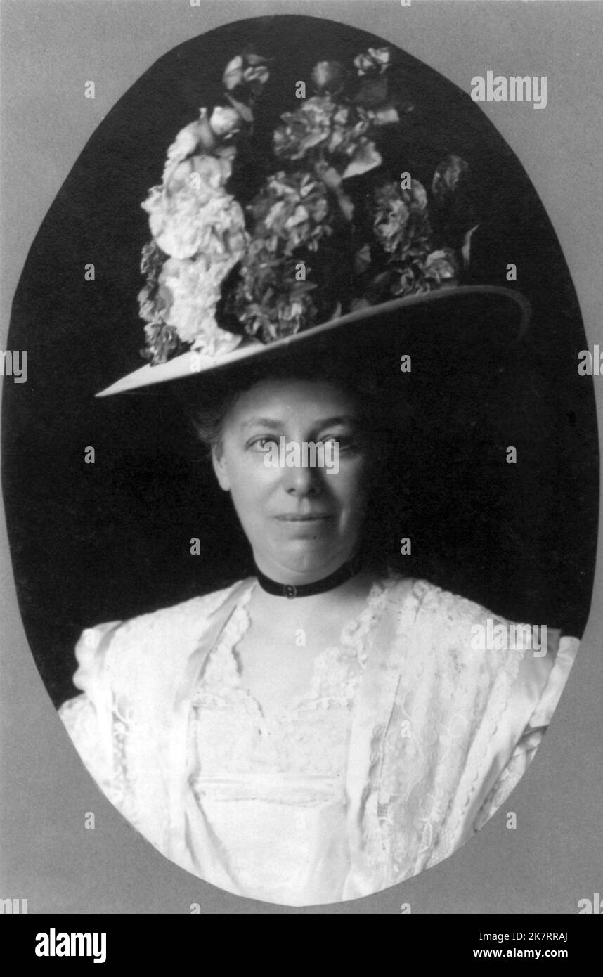 Helen Herron Taft, première Dame des États-Unis Banque D'Images