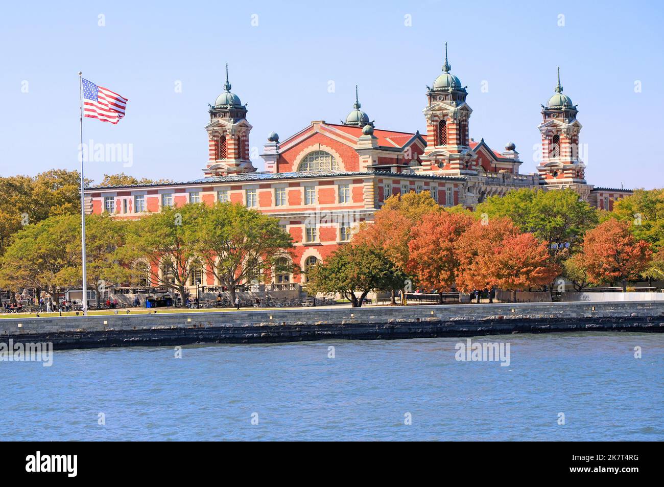 Ellis Island, New York City Banque D'Images